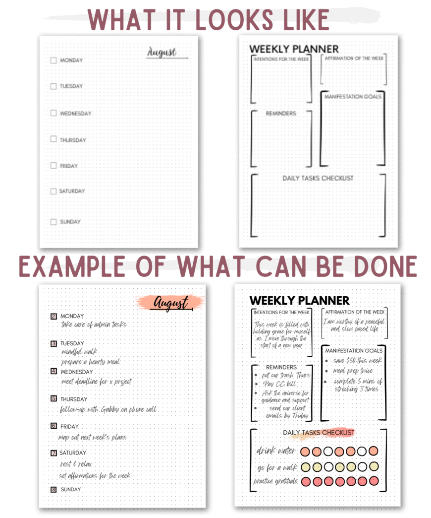 Manifestation Bullet Journal - Image 4